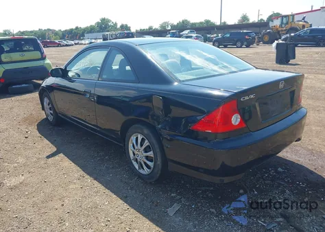 2005 Honda Civic Lx из США, поврежденный, VIN 1HGEM22565L020808